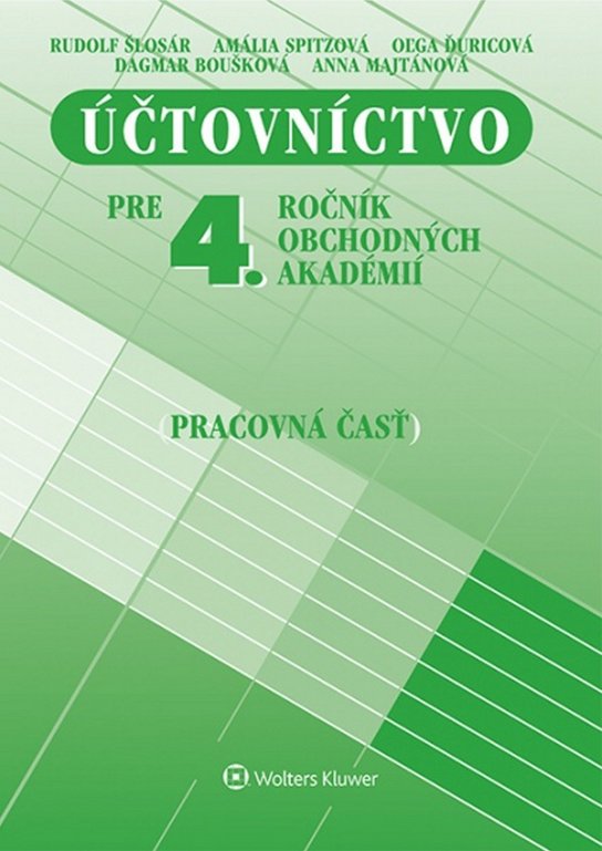 Účtovníctvo pre 4. ročník OA