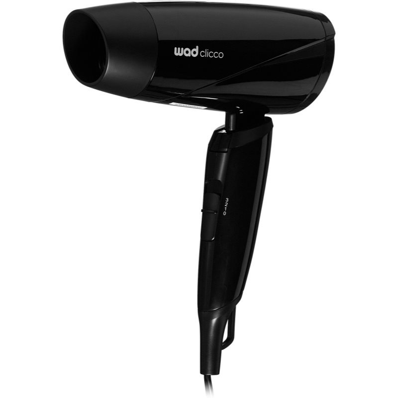 Wad Clicco Mini Hair Dryer cestovní fén na vlasy Black 1 ks