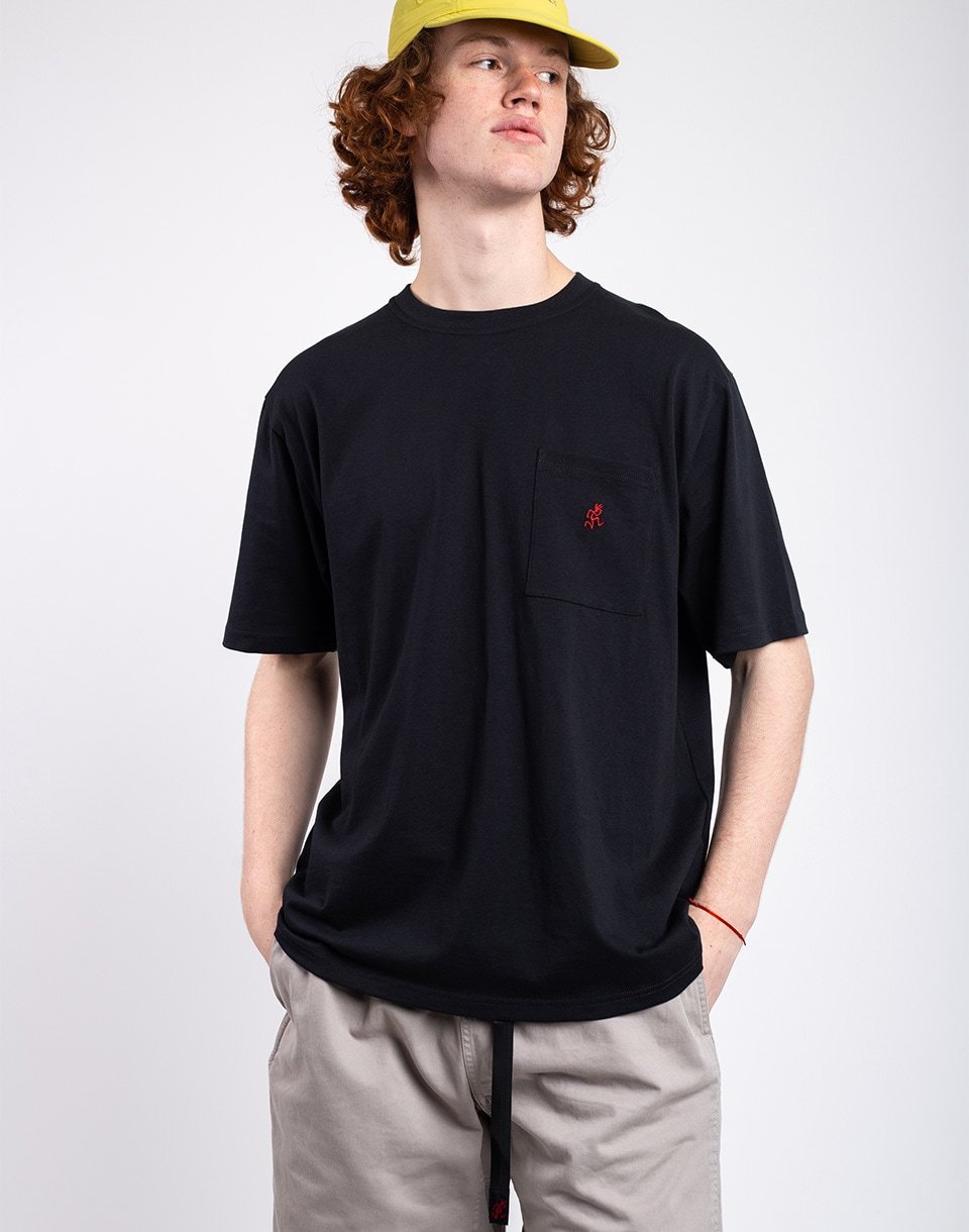 Gramicci One Point Tee VINTAGE BLACK M
