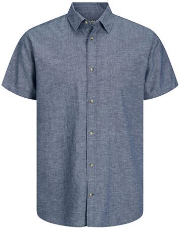 Jack&Jones Pánská košile JJESUMMER Comfort Fit 12248383 Faded Denim M