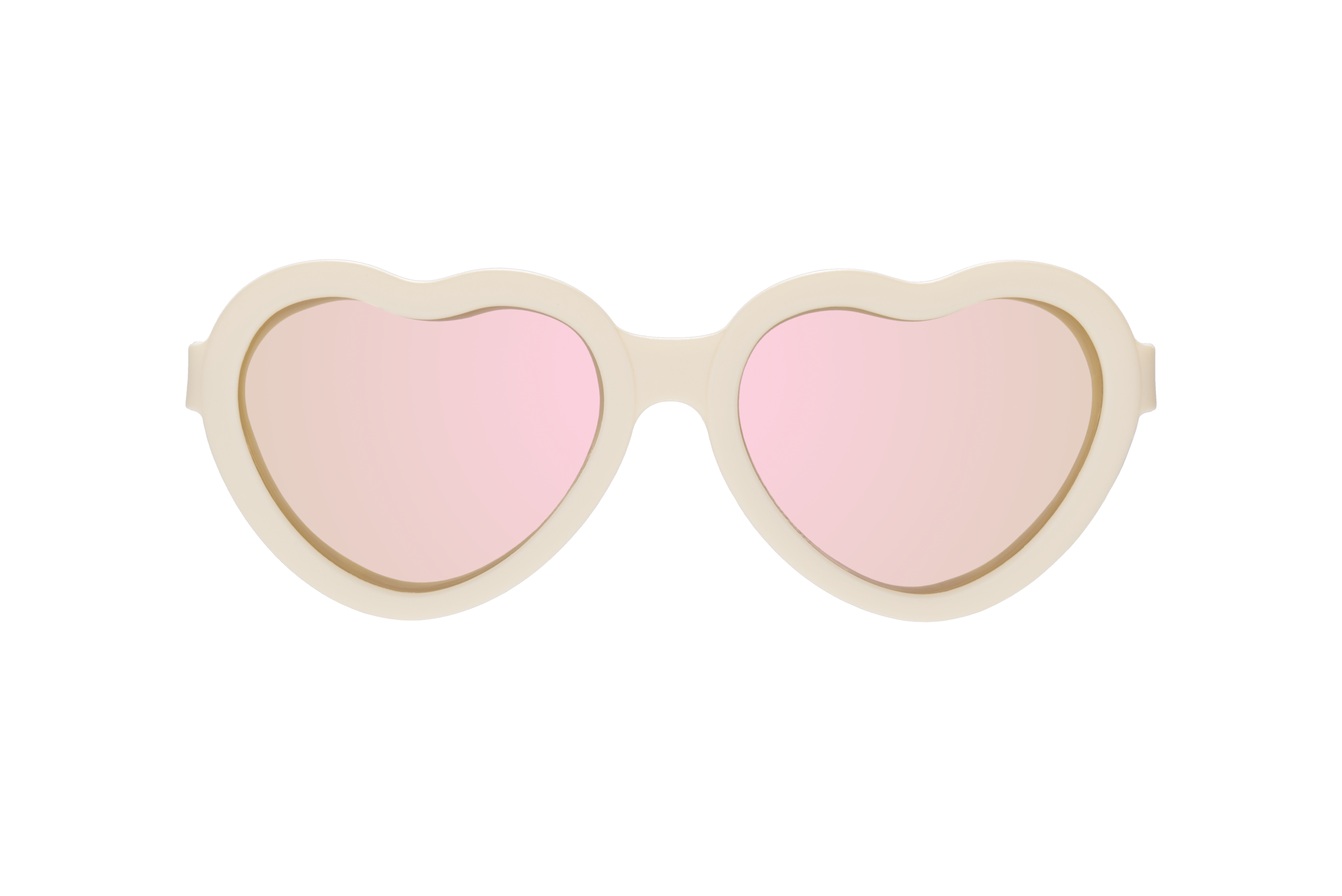 Babiators Heart, polarizační sluneční brýle, krémová, 3-5 let