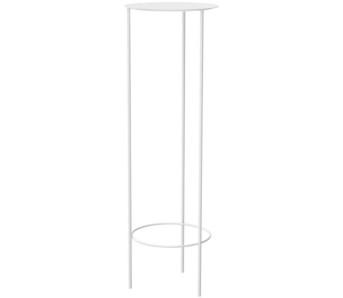 Stojan na květiny 100x32 cm bílá