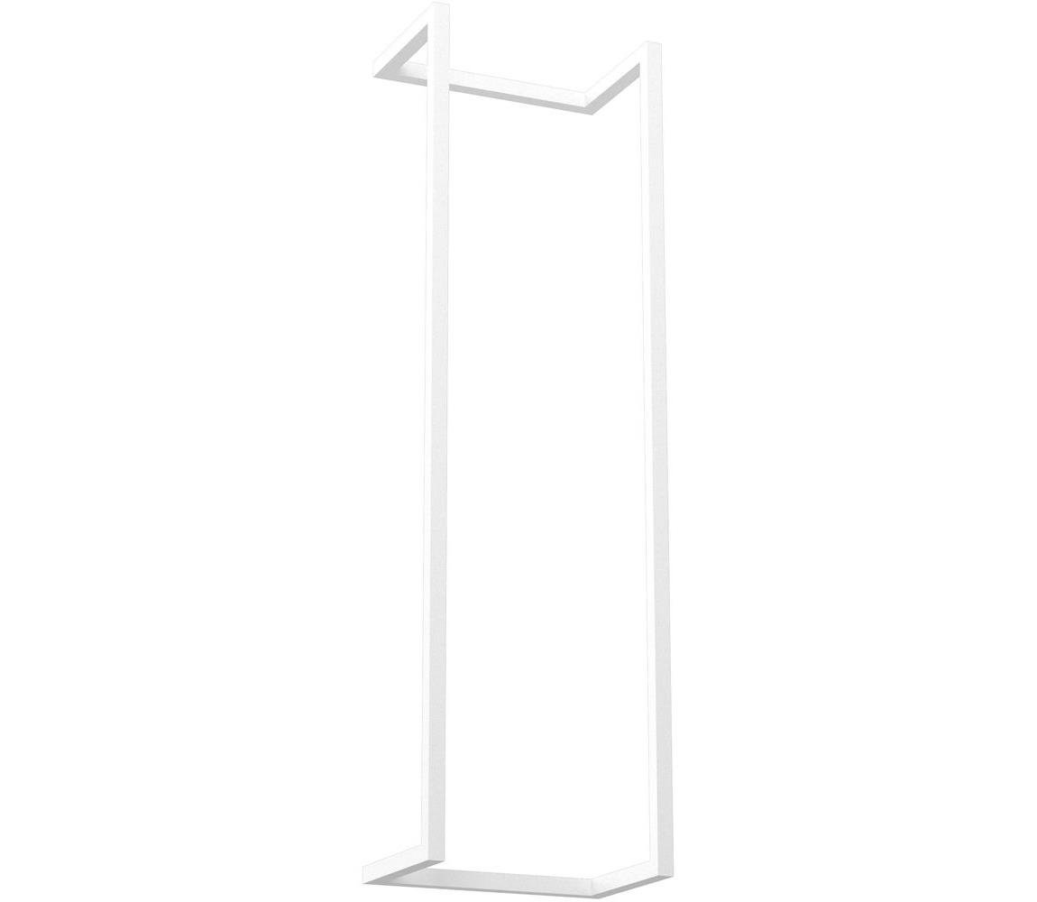 Nástěnný držák ručníků 78x23 cm bílá