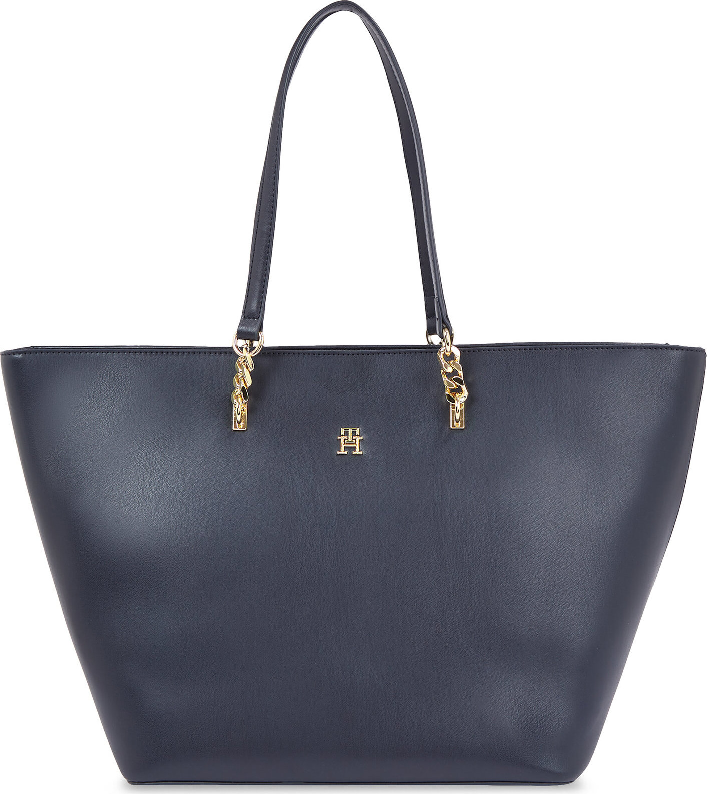 Kabelka Tommy Hilfiger Th Refined Tote AW0AW16112 Space Blue DW6