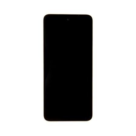 Motorola G23 LCD Display + Dotyková Deska + Přední Kryt Black (Service Pack)