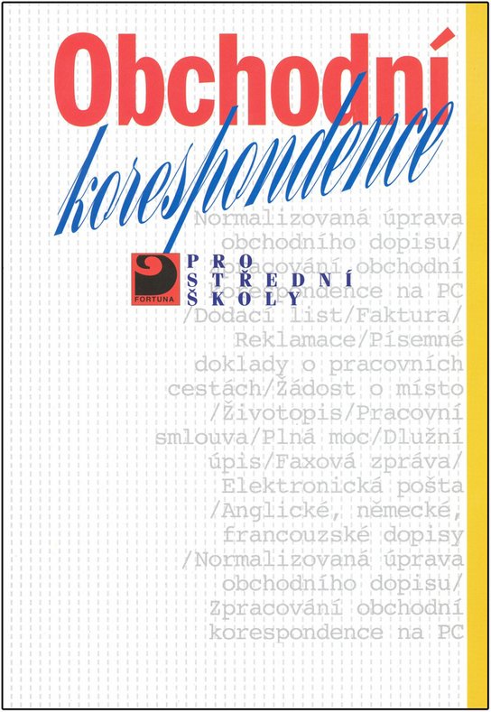 Obchodní korespondence pro střední školy