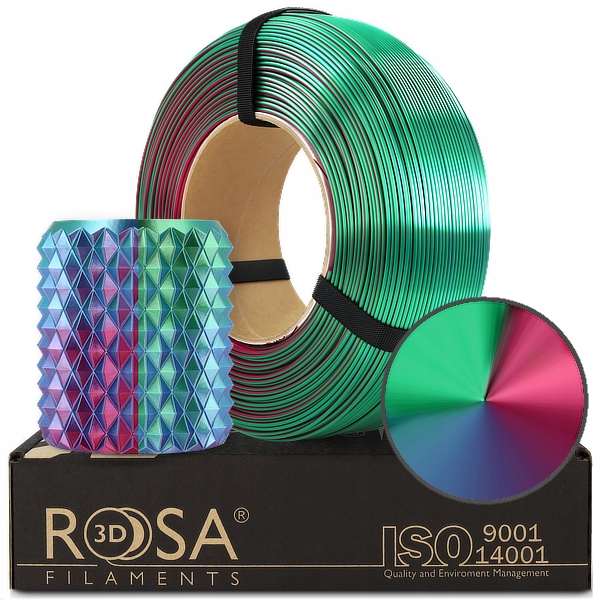 Filament Refill Pla Magic Silk Rosa3D Aurora 1kg