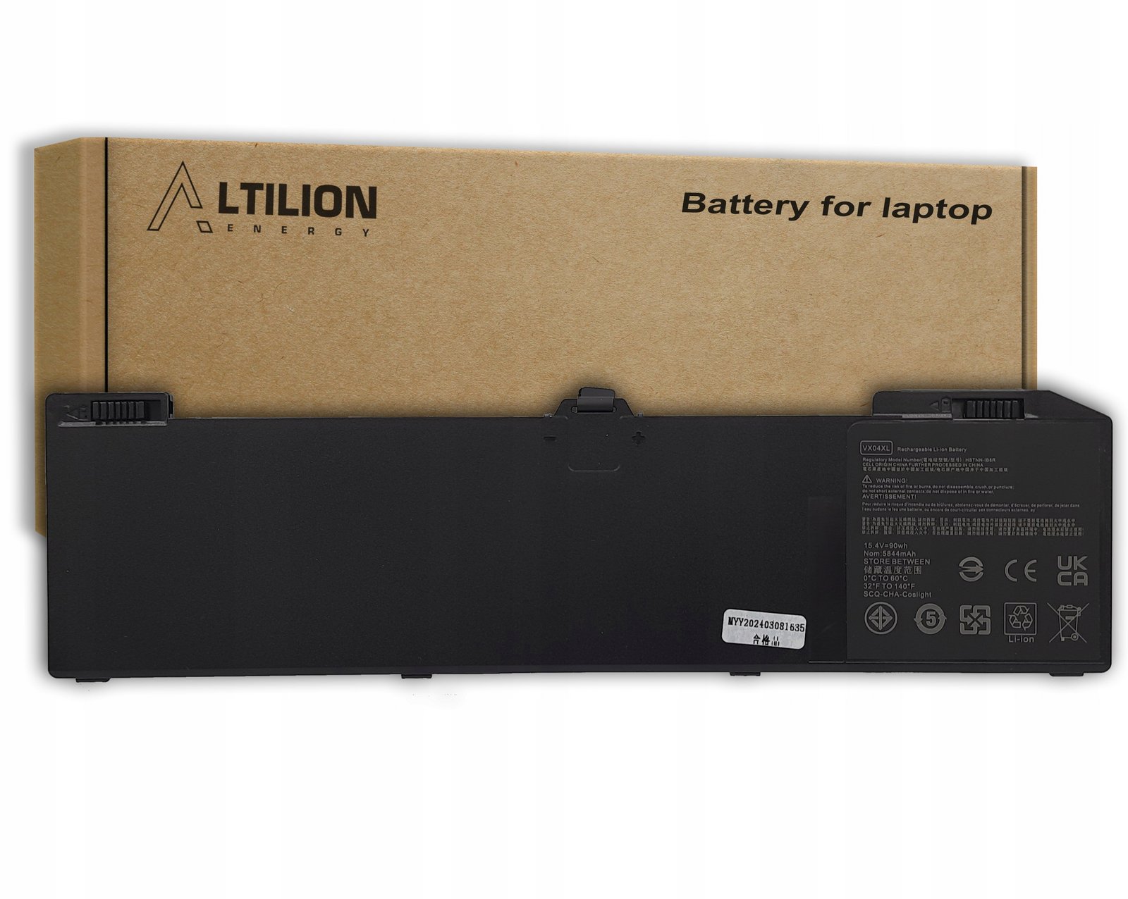 Baterie VX04XL VXO4XL pro Hp ZBook 15 G5 Hp ZBook 15 G6