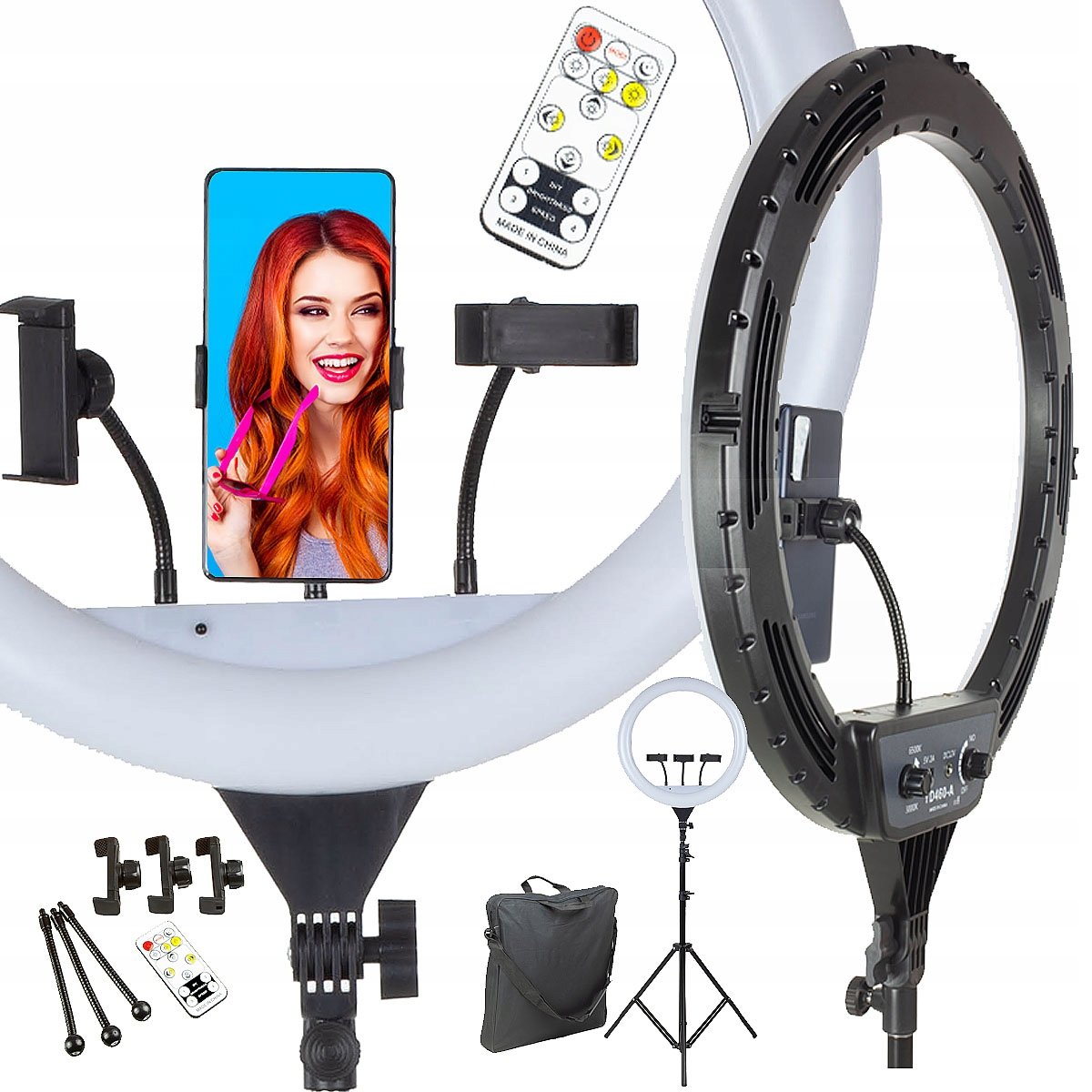 Foto lampa ring stativ dálkové ovládání stativ