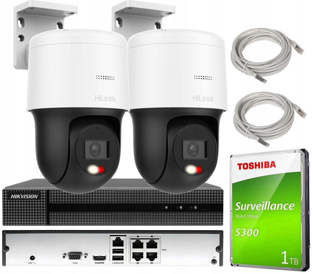 Monitorovací sada Hikvision PTZ-Dual 4Mpx Kit