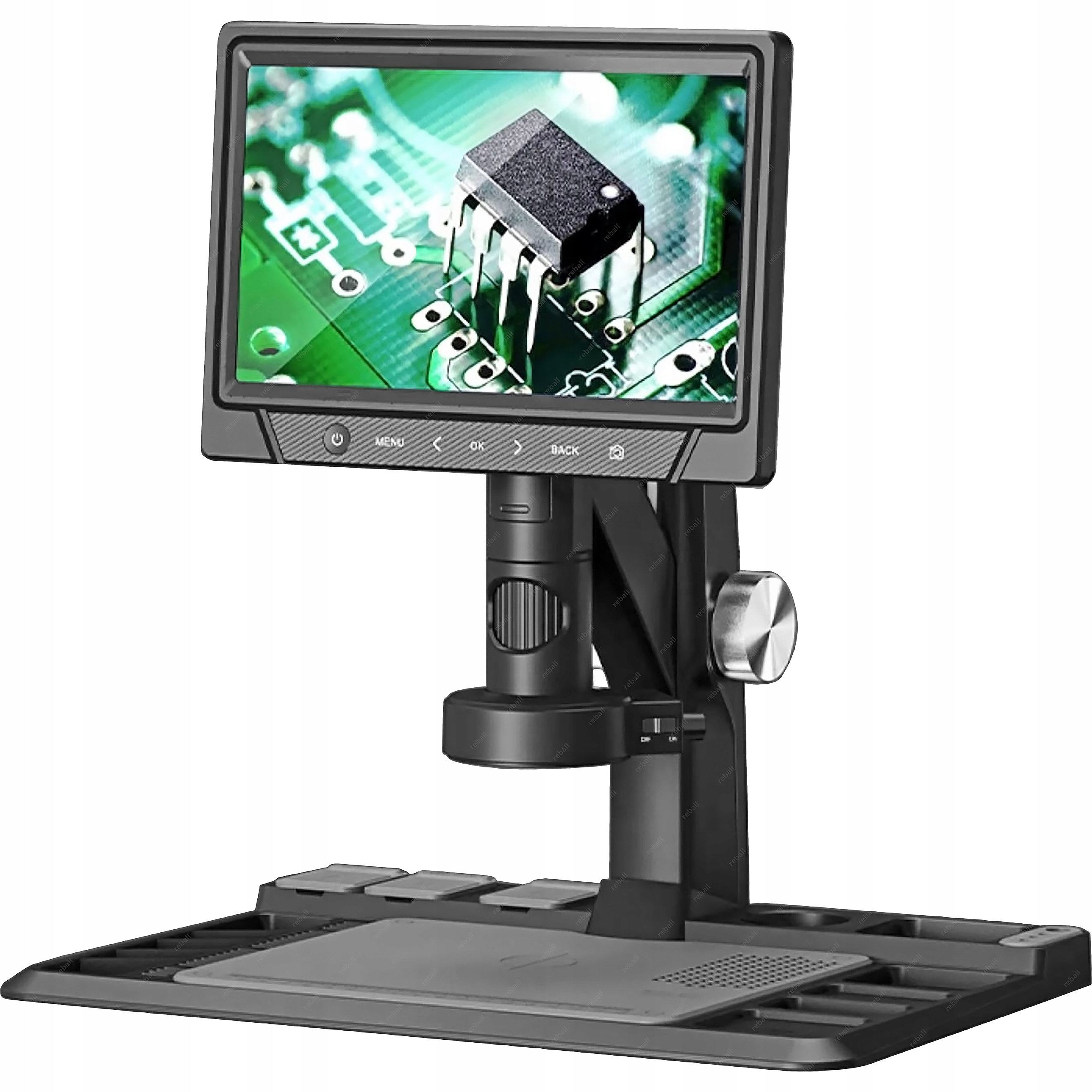 Digitální Mikroskop Inskam 318-C +kamera 12MPix Hd LCD Monitor 10.1