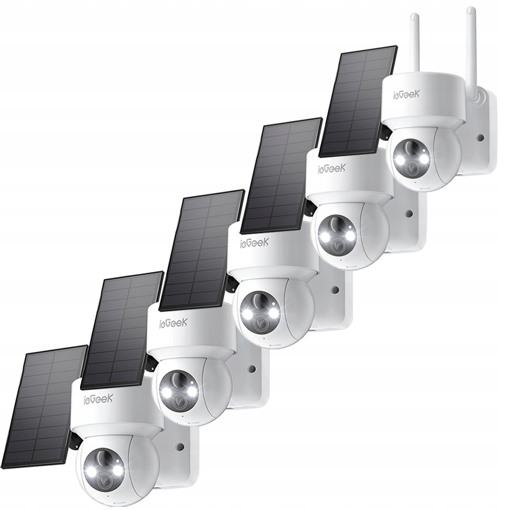 Solární Kamera Otočná Venkovní Wifi 2K Wifi Hd IP65 2-SILNIČNÍ ZVUK×5