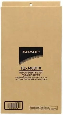 Originální uhlíkový filtr pro čističku vzduchu Sharp FP-J40EUW