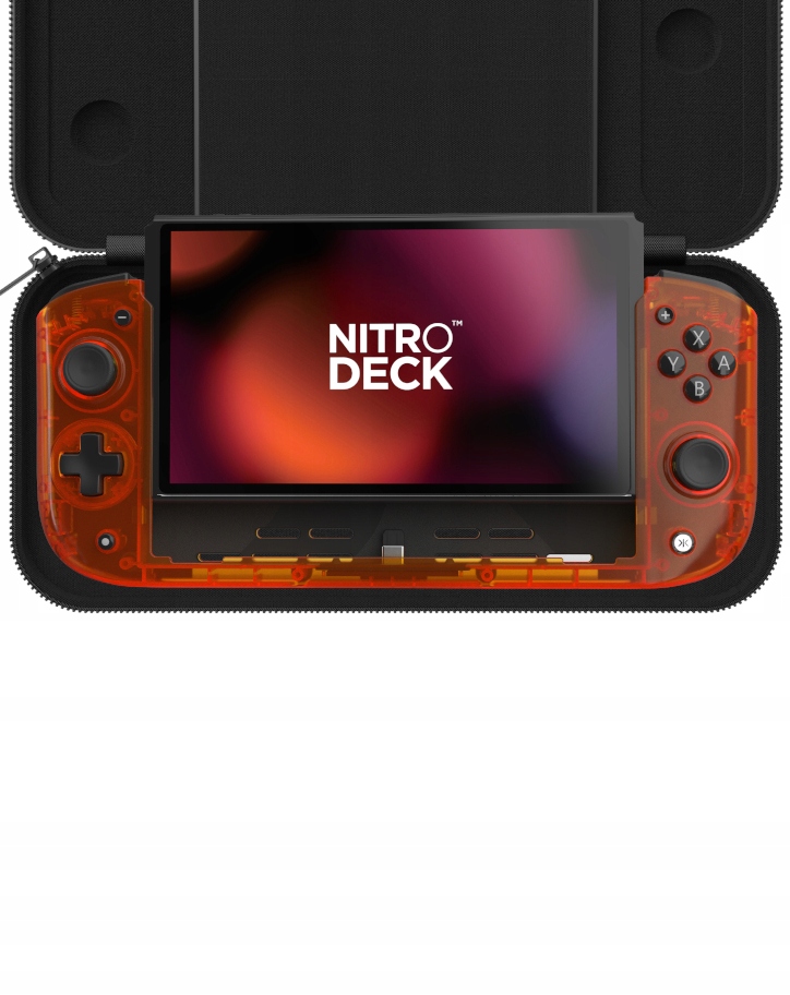 Limitovaná edice Nitro Deck Orange Zest pro Nintendo Switch