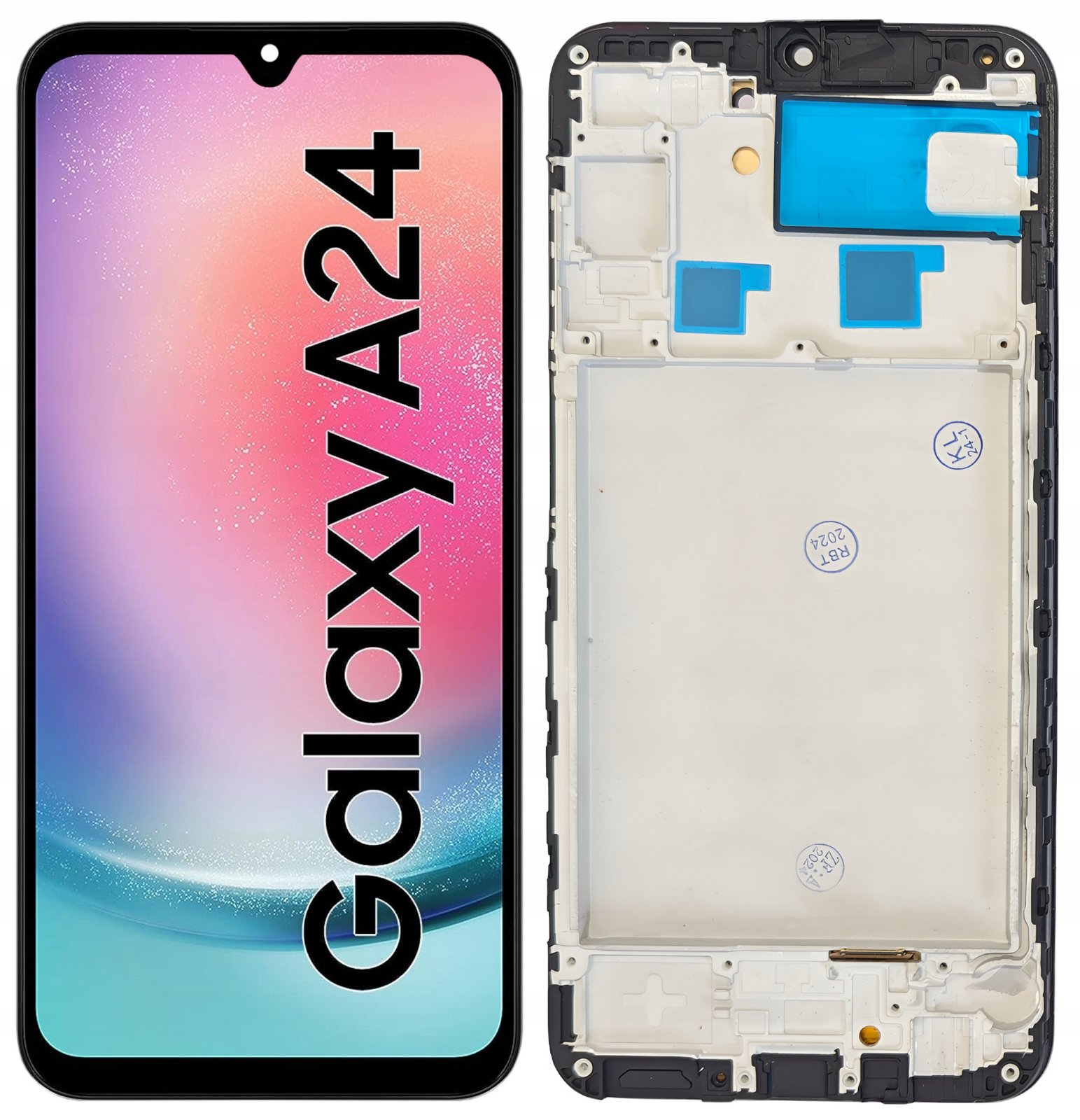 LCD Displej Pro Samsung A24 4G Oled Rámeček