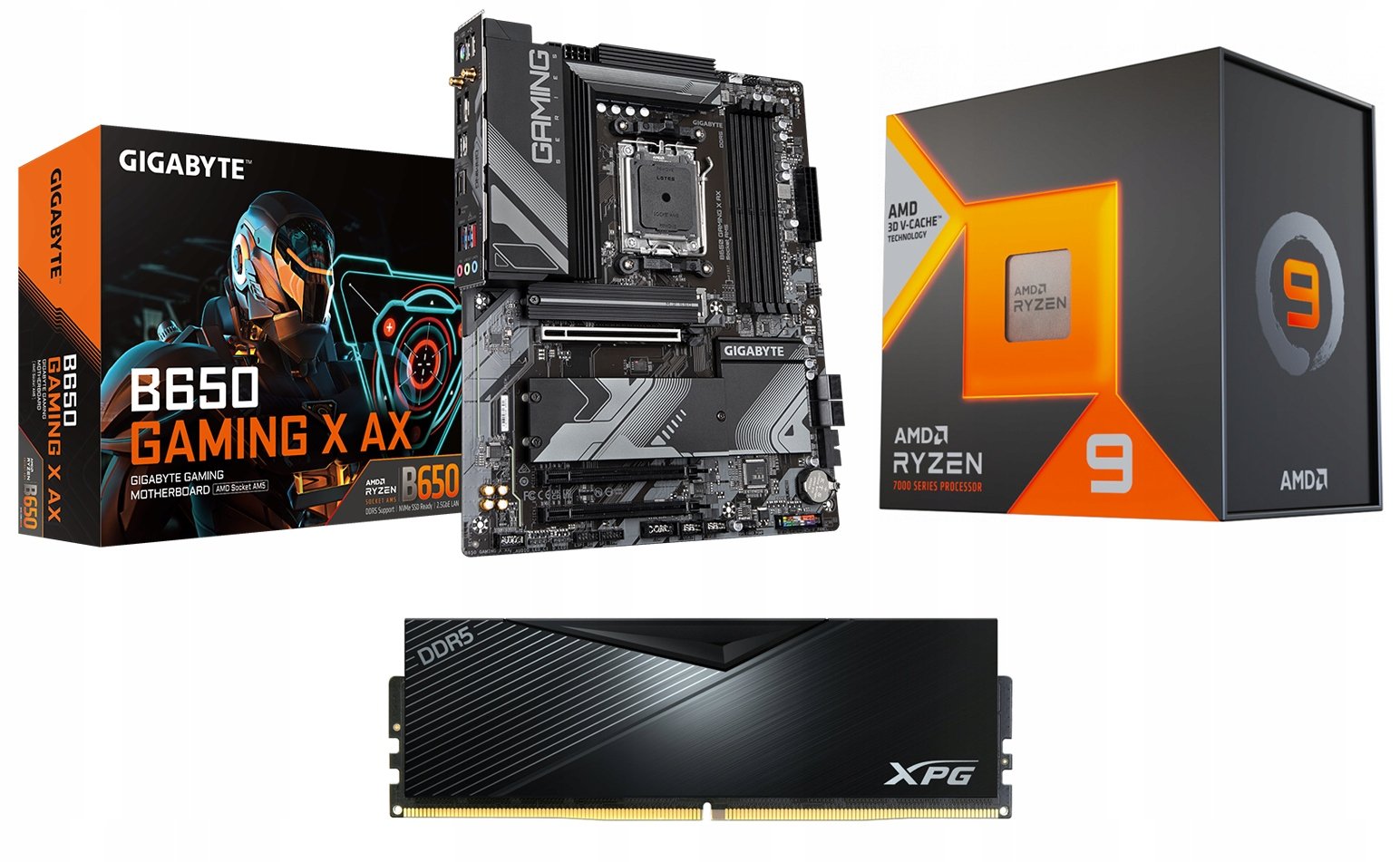 Sestava Amd Ryzen 9 7900X3D B650 Gaming X Ax 32GB 6000