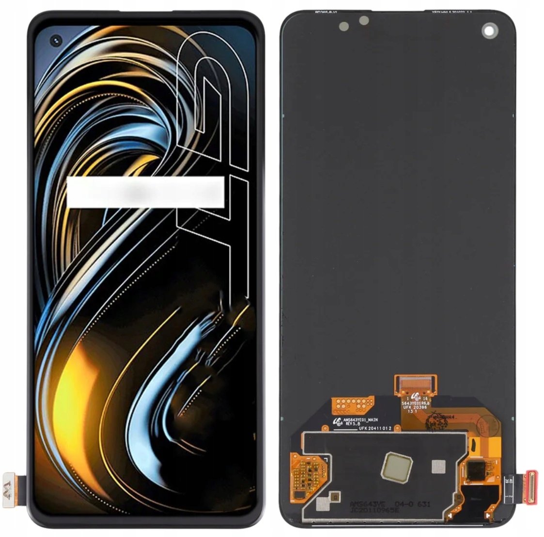 LCD dotykový displej pro Oppo Realme Gt 5G RMX2202 Oled