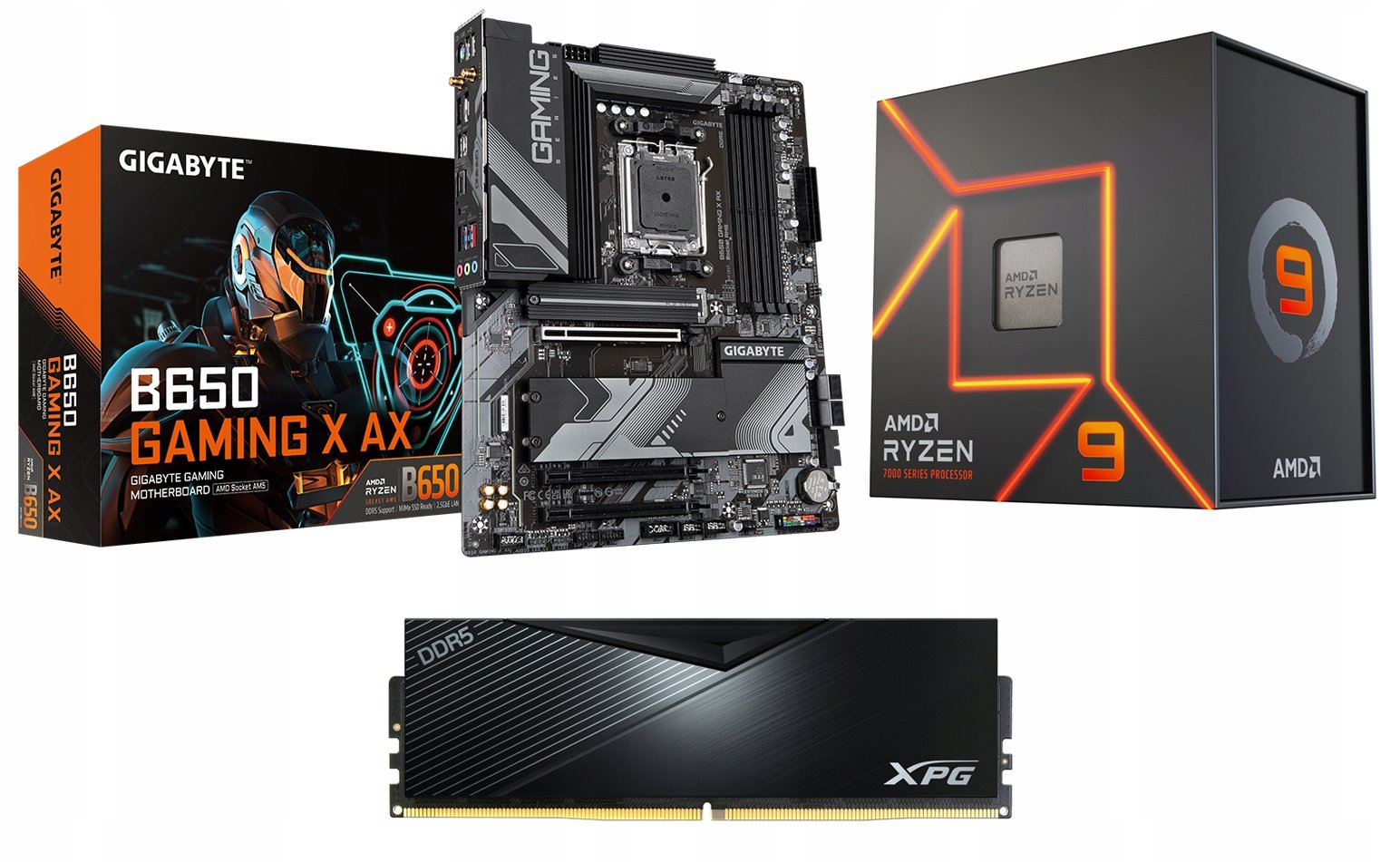 Sada Amd Ryzen 9 7900X B650 Gaming X Ax 128GB 6000