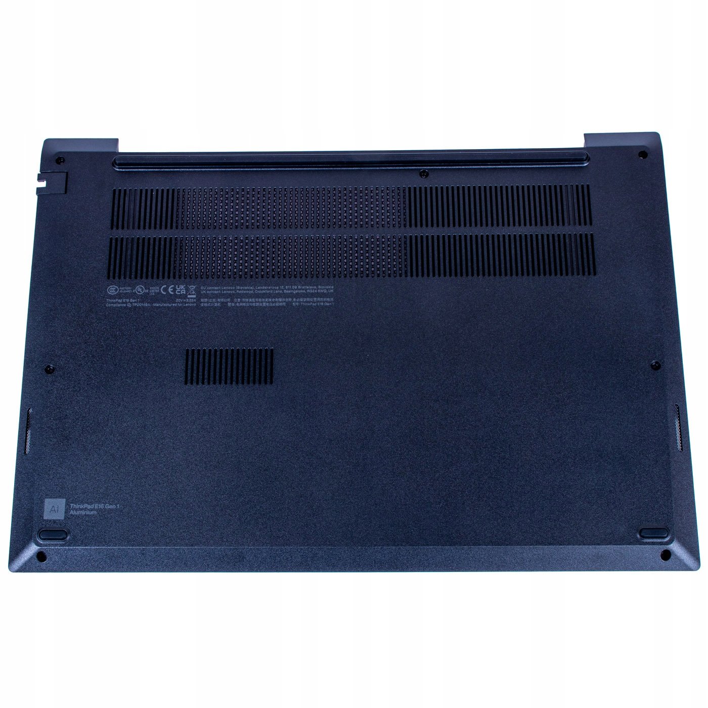 Spodní kryt Lenovo ThinkPad E16 černý Pl 1. generace