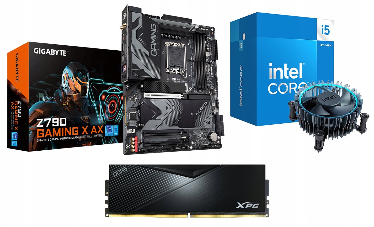 Sada Intel i5-14500 Z790 Gaming X Ax 64GB 6000 DDR5