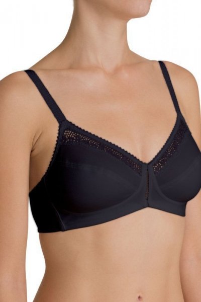 Triumph Cotton Beauty N černá Podprsenka měkká 95B černá