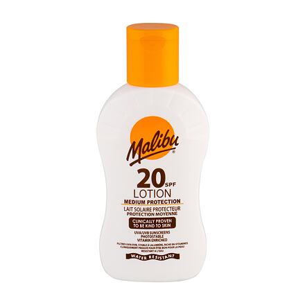 Malibu Lotion SPF20 unisex opalovací mléko s bambuckým máslem 100 ml