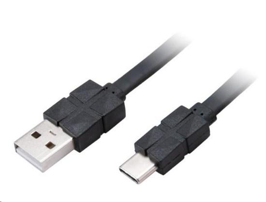 AKASA - USB 2.0 typ C na typ A kabel - Proslim