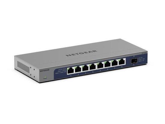 Netgear 8P Gbit Unmanaged Switch, 1x 10G SFP+ , GS108X-100EUS