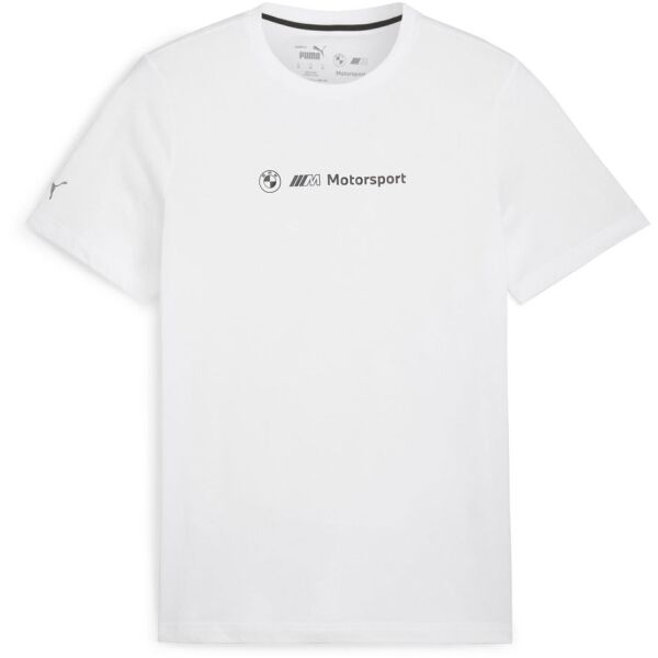 Puma BMW M MOTORSPORT MMS GRAPHIC TEE Pánské triko, bílá, velikost