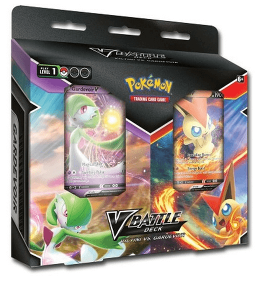 Pokemon V Battle Deck Bundle Victini V vs Gardevoir V