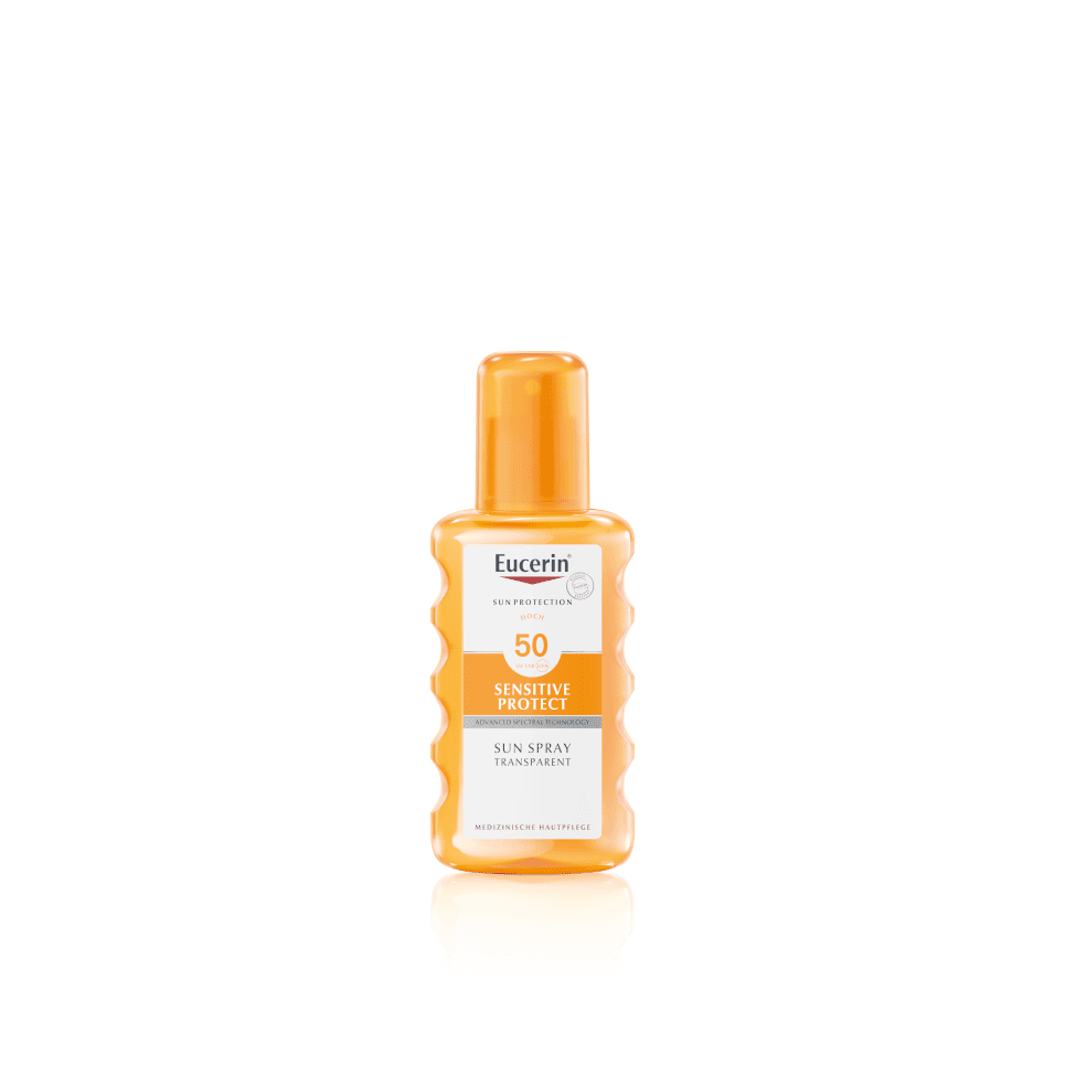 Eucerin Sun Transparentní sprej Dry Touch Oil Control SPF 50+