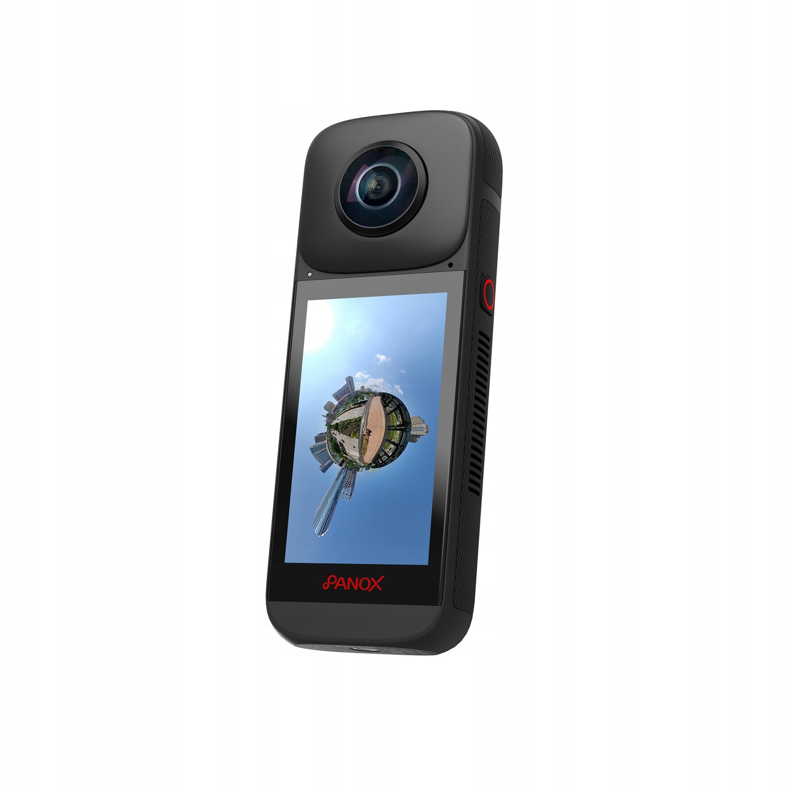 Sférická kamera 360 pro vlogy PanoX V2 systémem Android 5.7K 72mpx