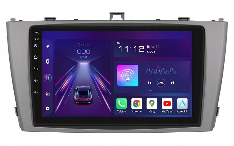 Radio 2DIN Navigace Android Toyota Avensis T27 8/256 Gb Dsp Carplay Lte