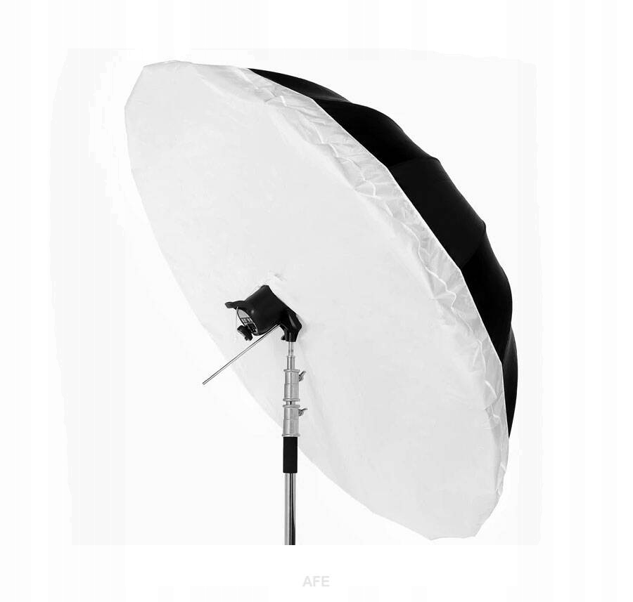 Pro Studiový Deštník Stříbrný 145cm 150cm S Difuzérem skleněné vlákno