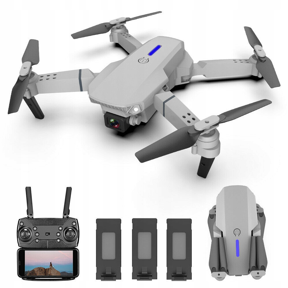 Drone Mini Duální Kamera S 4K Sledování Letu