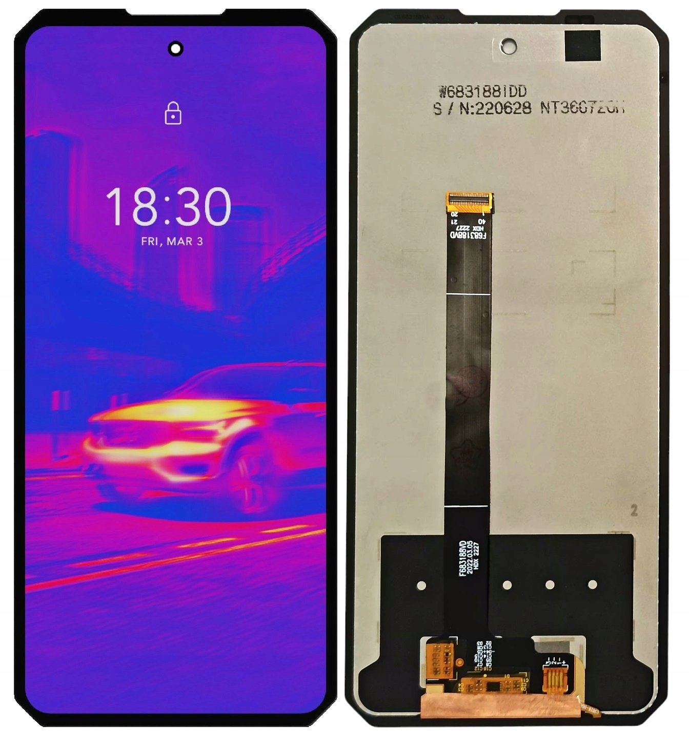 LCD Displej Pro Oukitel WP21 Ultra