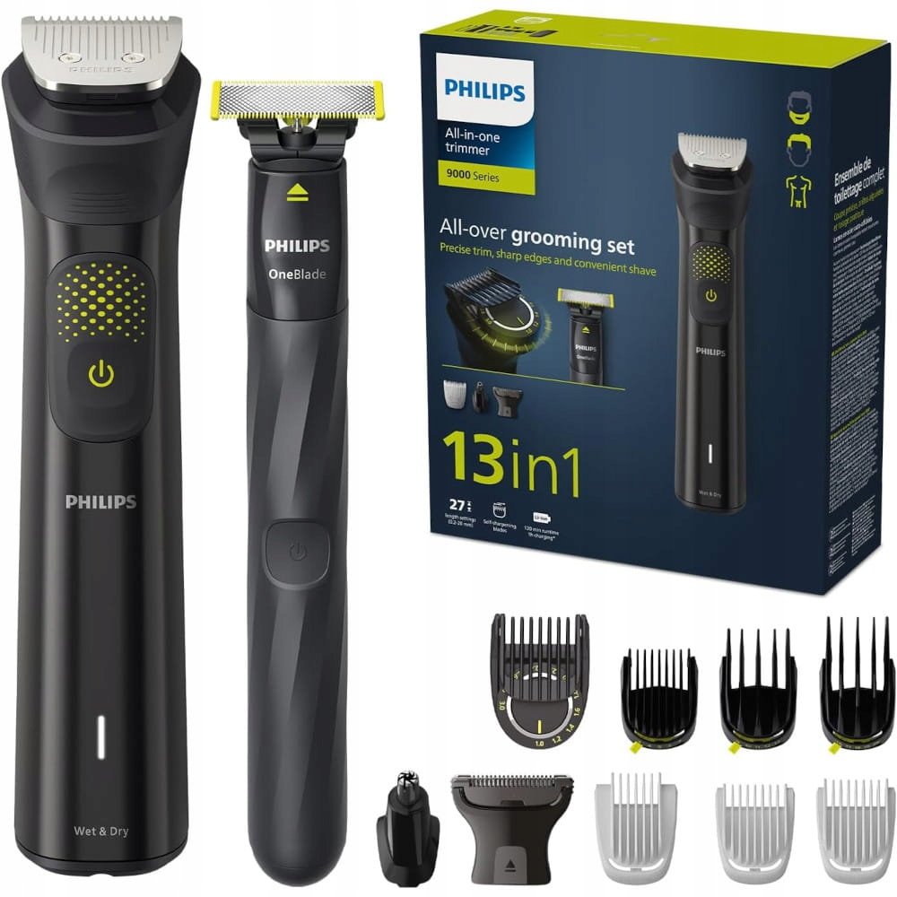 Multifunkční zastřihovač Philips MG9530/15 holicí strojek 13v1