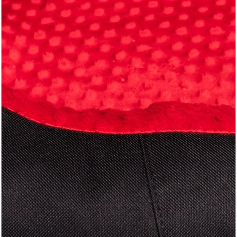 Bimbay Potah na pohovku Minky r.3 100x80cm černo-červený
