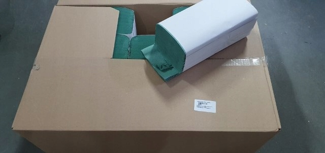 Papírový ručník Zz a'200x20kpl Zelený