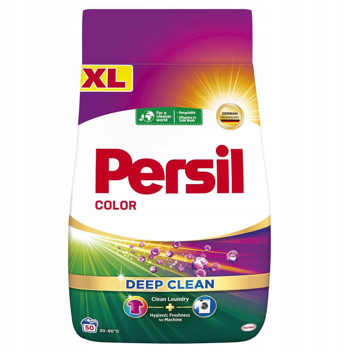 Persil Deep Clean Prací prášek Barva 2,75kg 50 praní