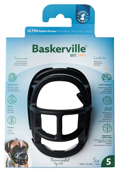Baskerville Náhubek Ultra-5 černý