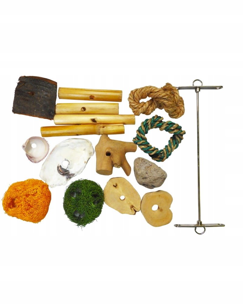 Diy Set pro vlastní tvorbu hračky pro všechny papoušky