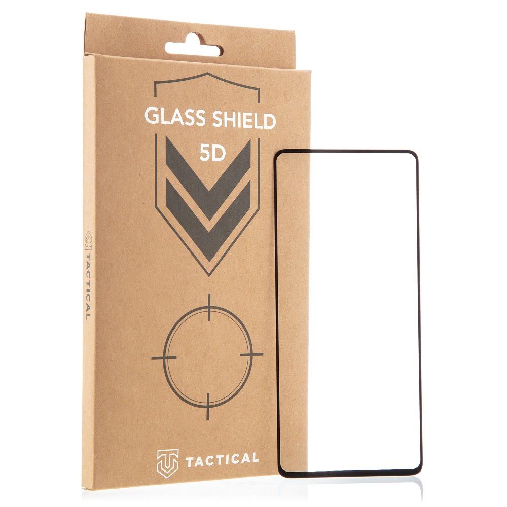 Ochranné sklo Tactical Glass Shield 5D pro Tecno Spark 20c, černá