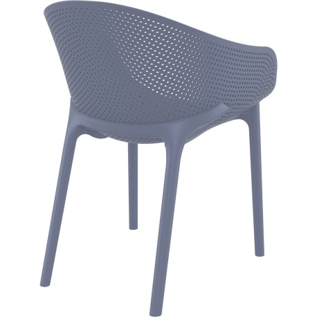 SIESTA Plastová židle SKY PRO HODNOTY - barva plastu Siesta černá