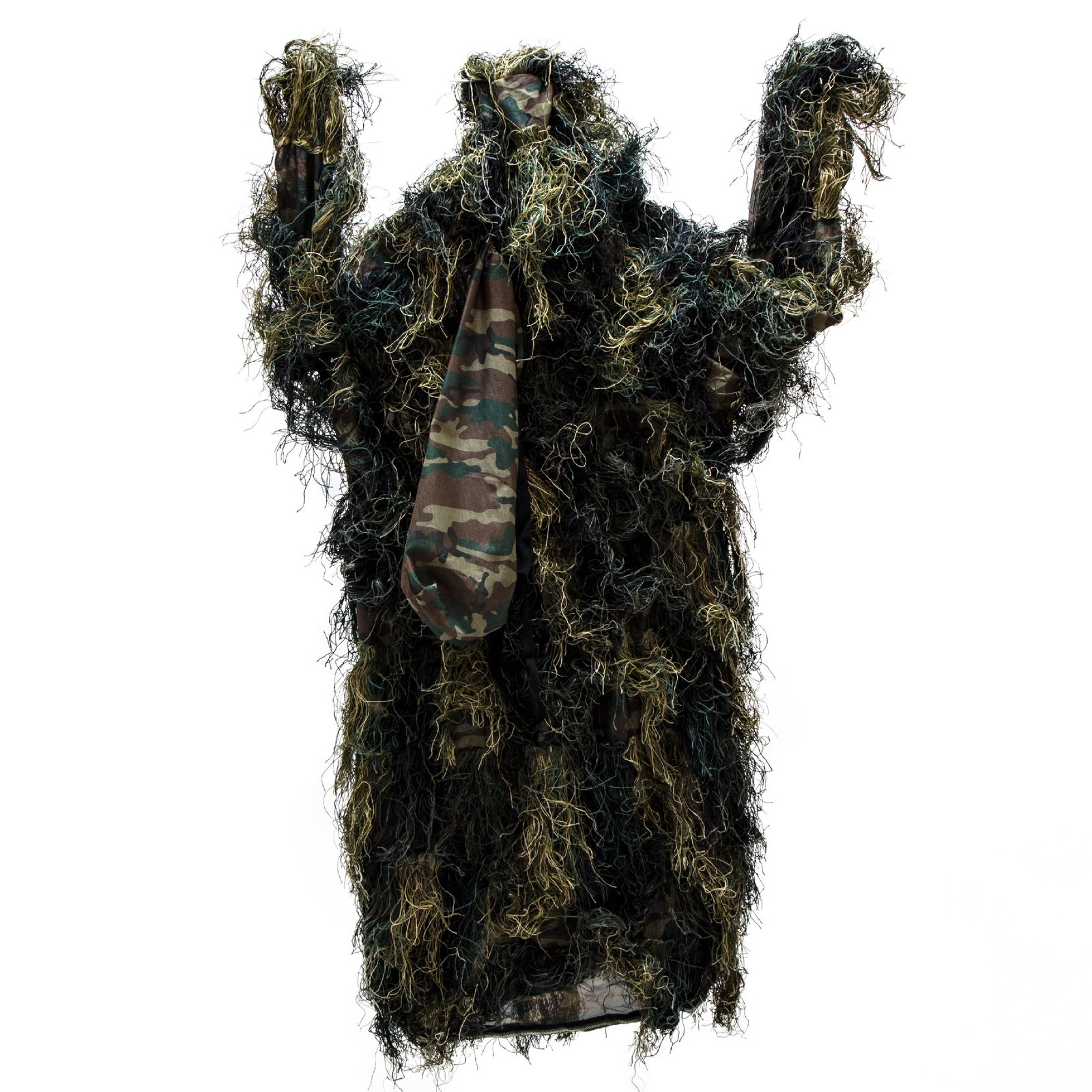 Maskovací oblek převlečník Hejkal Ghillie Parka MMB® Woodland Vyberte velikost: XL/XXL