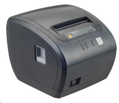 Birch CPQ5 Pokladní tiskárna s řezačkou, 300 mm/sec, RS232+USB+LAN+WIFI, černá, tisk v českém jazyce, BI-CPQ5-42