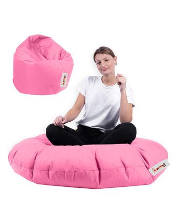 Atelier del Sofa Garden Bean Bag Iyzi 100 Cushion Pouf - Pink