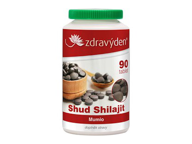 Zdravý den Shud Shilajit mumio 90 tablet 37,8g