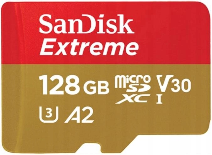 Paměťová karta Sandisk Extreme microSDXC 128 Gb
