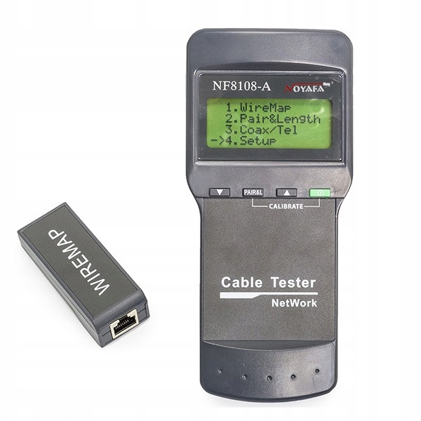 Noyafa NF-8108A -Tester zapojení LCD, RJ-45